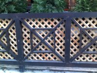 Ahşap Bahçe Çiti 27